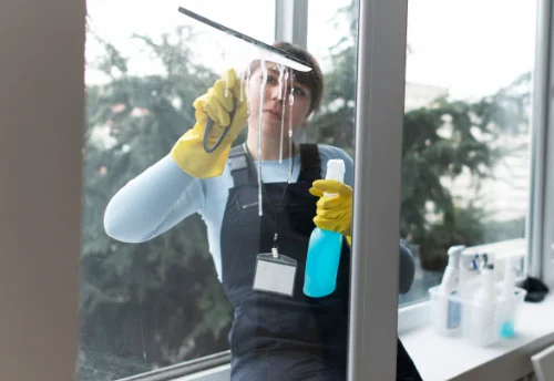 Nettoyage de vitres intérieures et extérieures à Saint-Carné